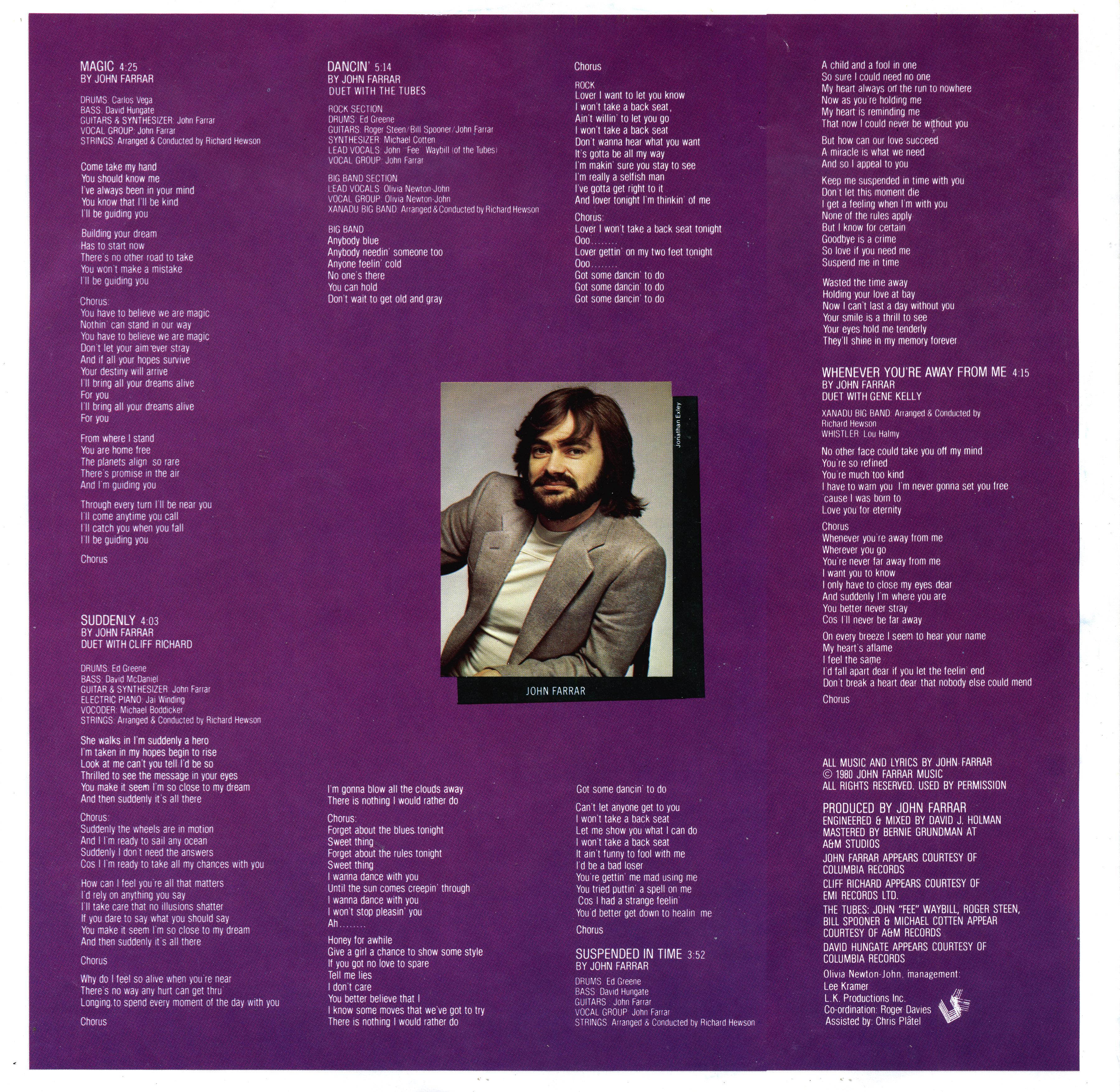 Electric Light Orchestra  Xanadu : LP Inside2  nl